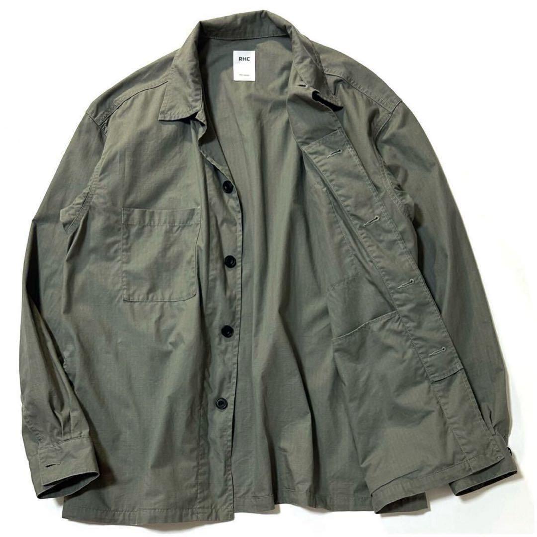 RHC ロンハーマン リップストップシャツジャケット