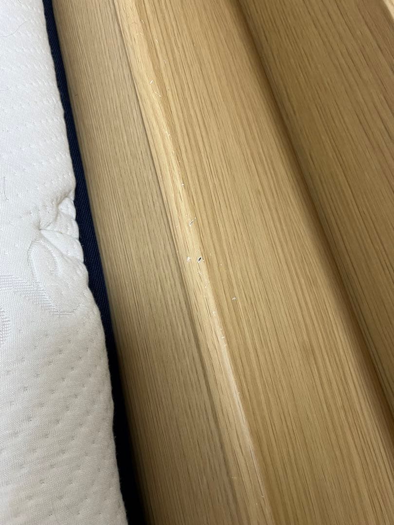 【送料込】ニトリ クイーンベッド 跳ね上げ収納＋マットレス付き OP300 NA