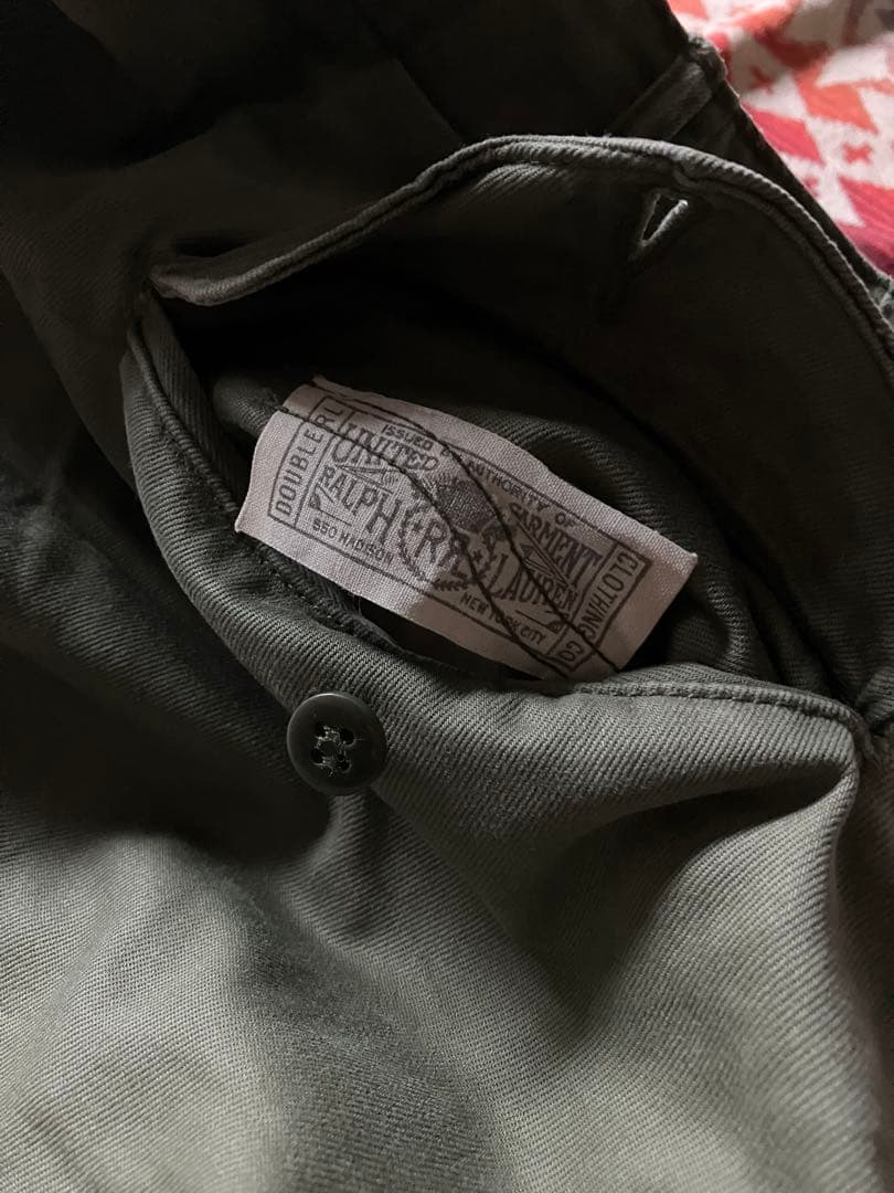 ト*ー様 【美品】RRL ダブルアールエル オフィサーズチノ W30 ポロ ラル