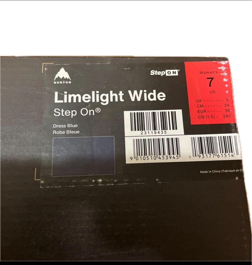滑走1回のみ☆BURTON LIMELight ステップオン レディース7