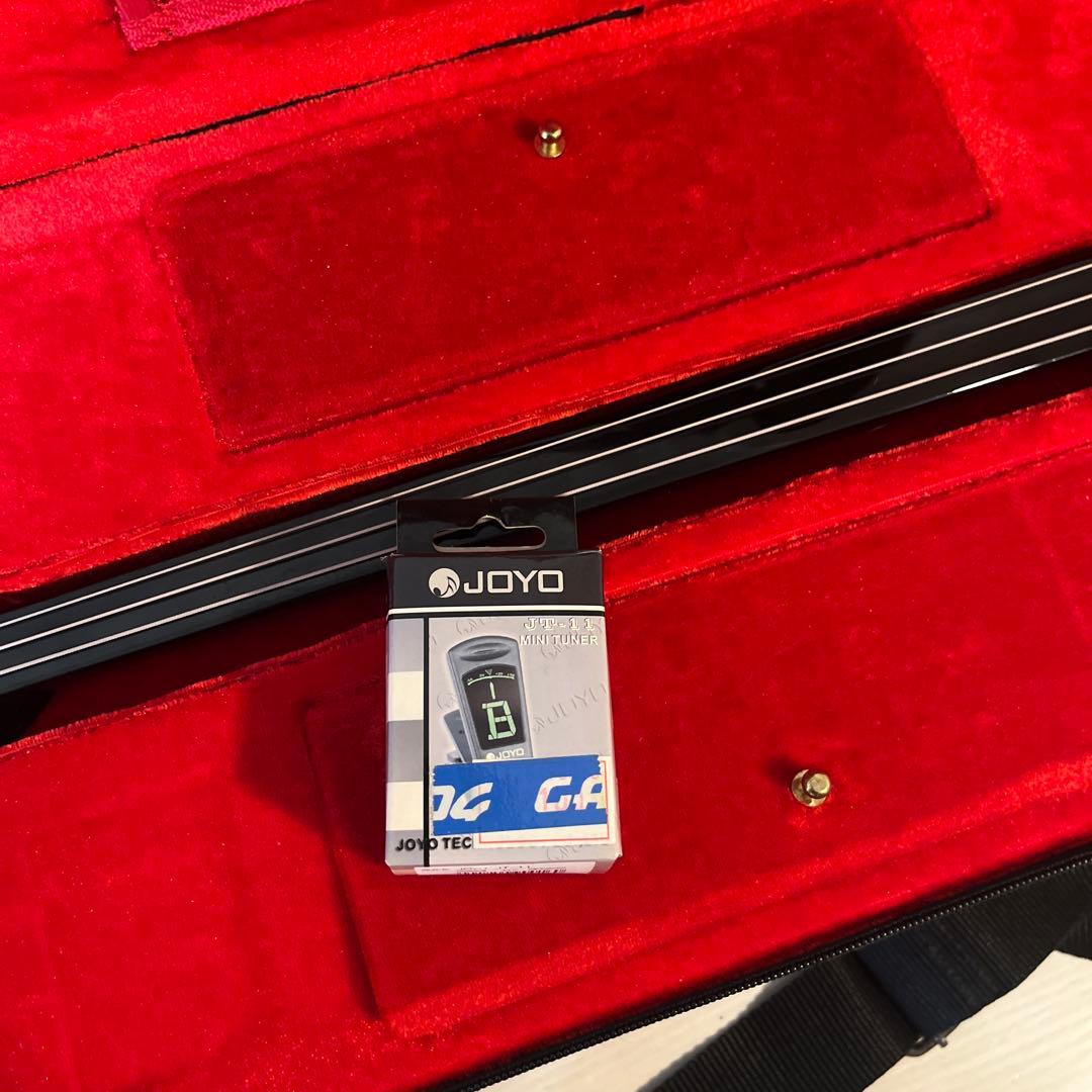 三線　沖縄三線　ほぼ未使用品　本革　セミハードケース