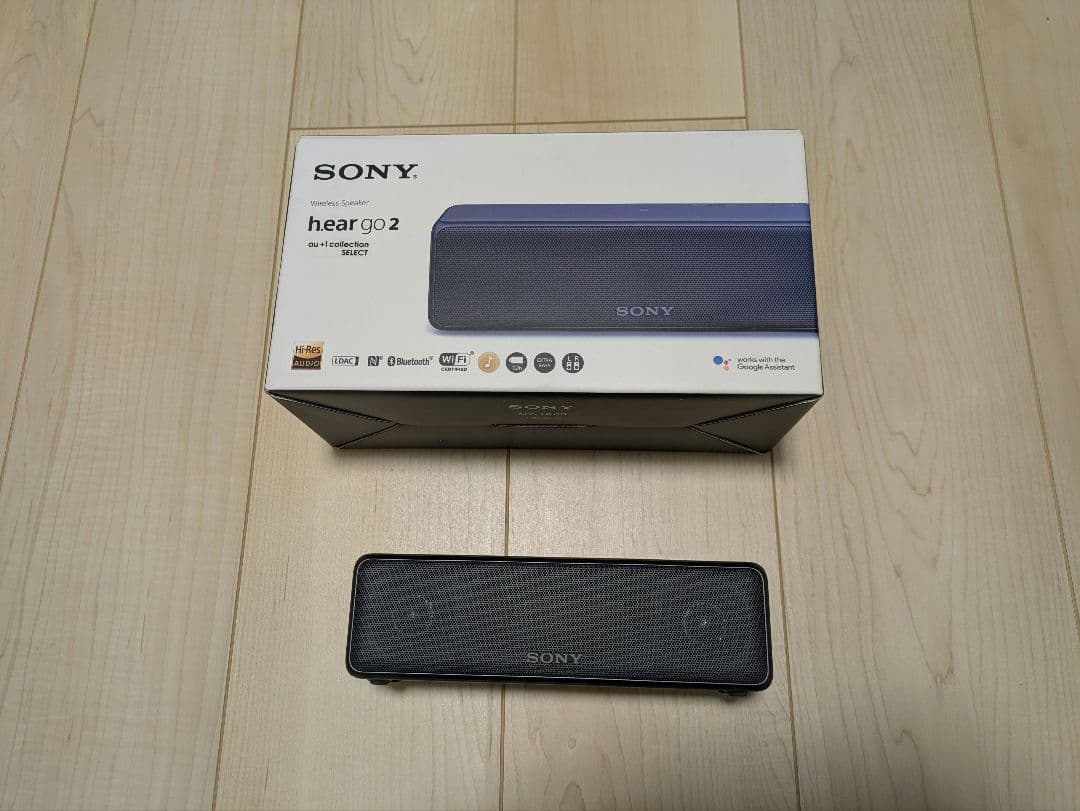 SRS-HG10 グレイッシュブラック　ハイレゾ　ワイヤレススピーカー　SONY