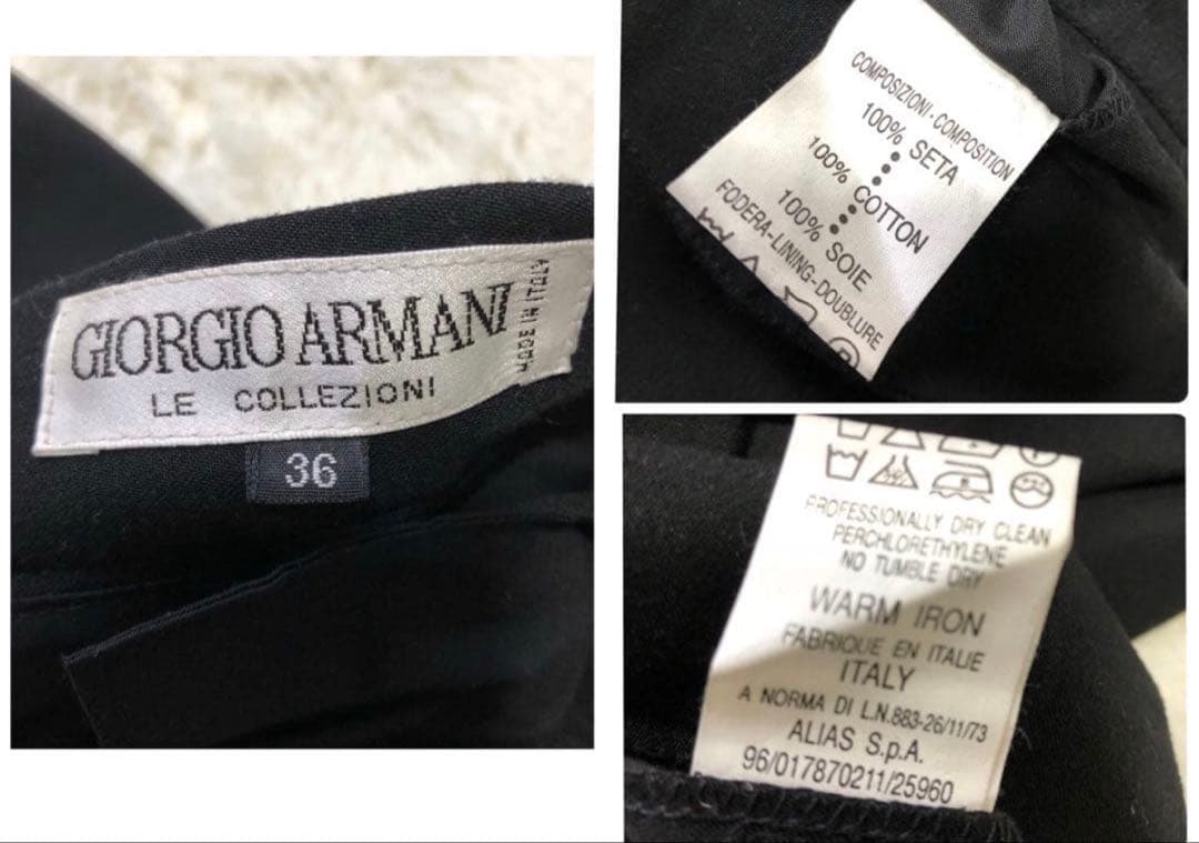 【希少】ジョルジオアルマーニ　スーツ　セットアップ　装飾銀ボタン　XL