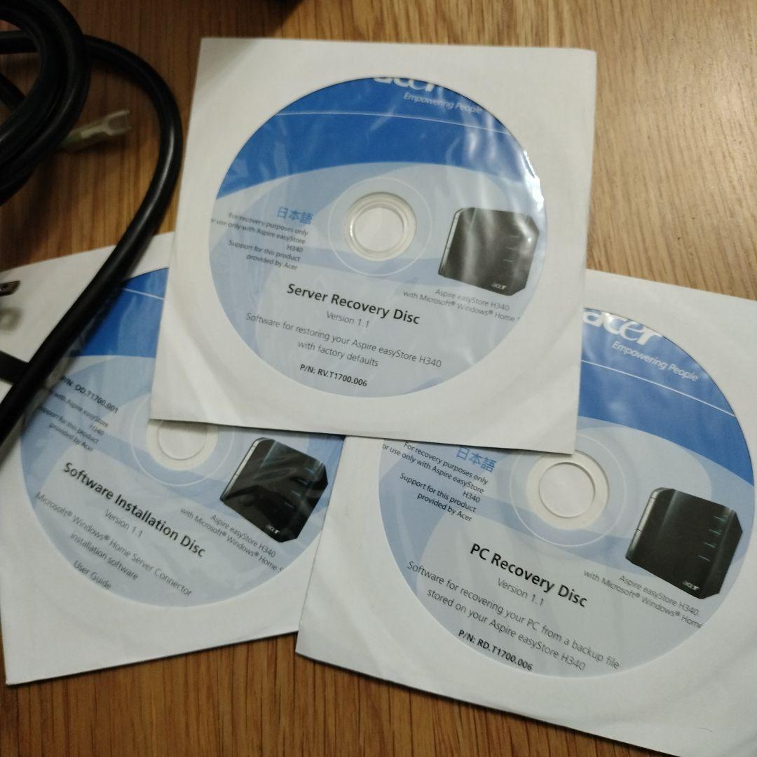 WindowsServer 初期 acer ASPIRE H340初代