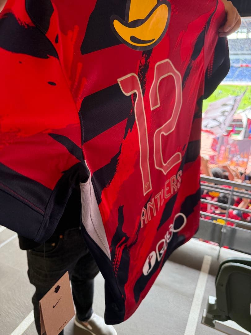 鹿島アントラーズ レプリカユニフォーム 12 Lサイズ 2025 国立開催記念