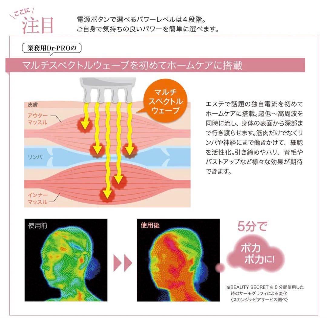 美顔器 ビューティーシークレット