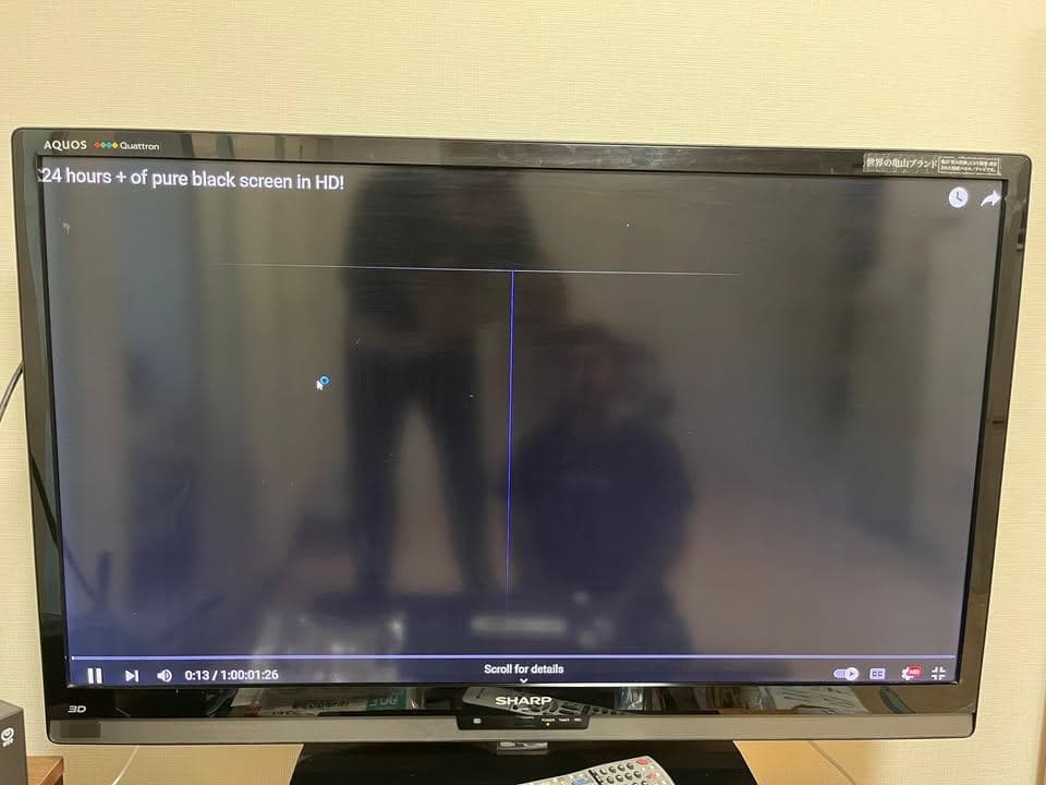 SHARP AQUOS 4Kテレビ 大画面 リモコン付き