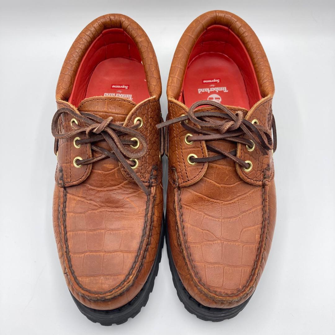 Supreme Timberland 3eye classic lug ブラウン