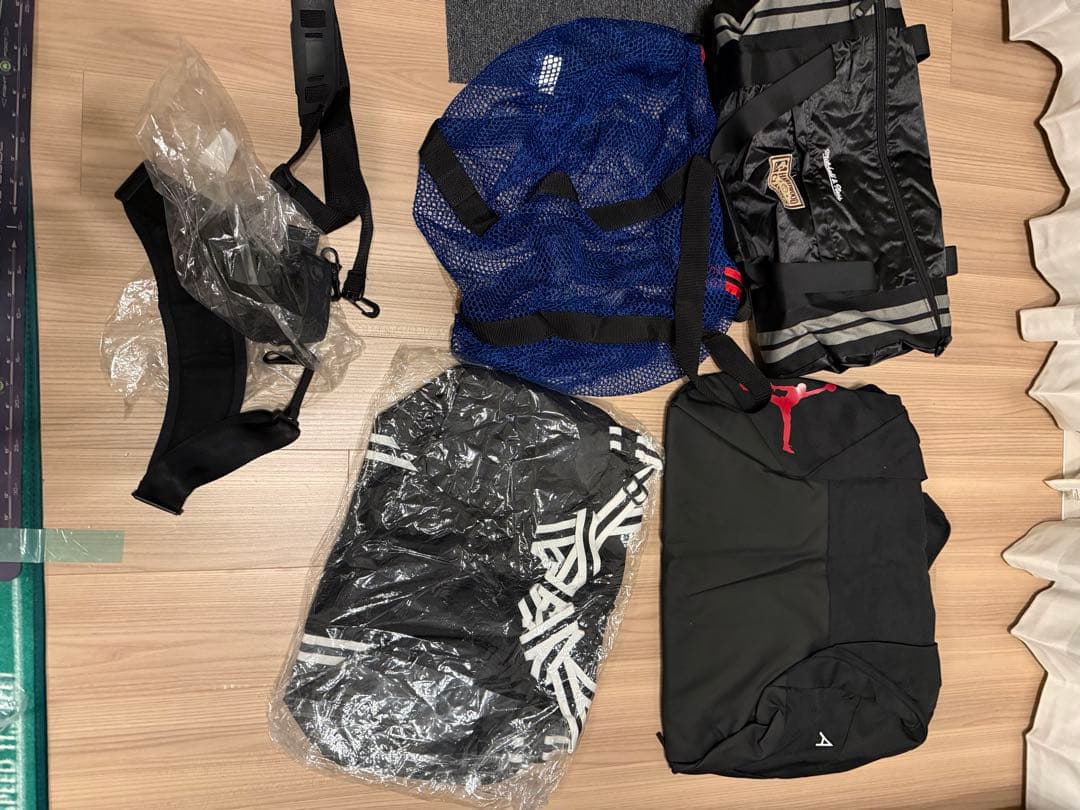 スポーツ用ボストンバッグ・メッシュバッグセット　ヴィンテージl l bean