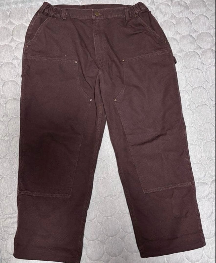 T*o様 【リメイク】40×30 極太 カーハート ダブルニー ダークブラウン