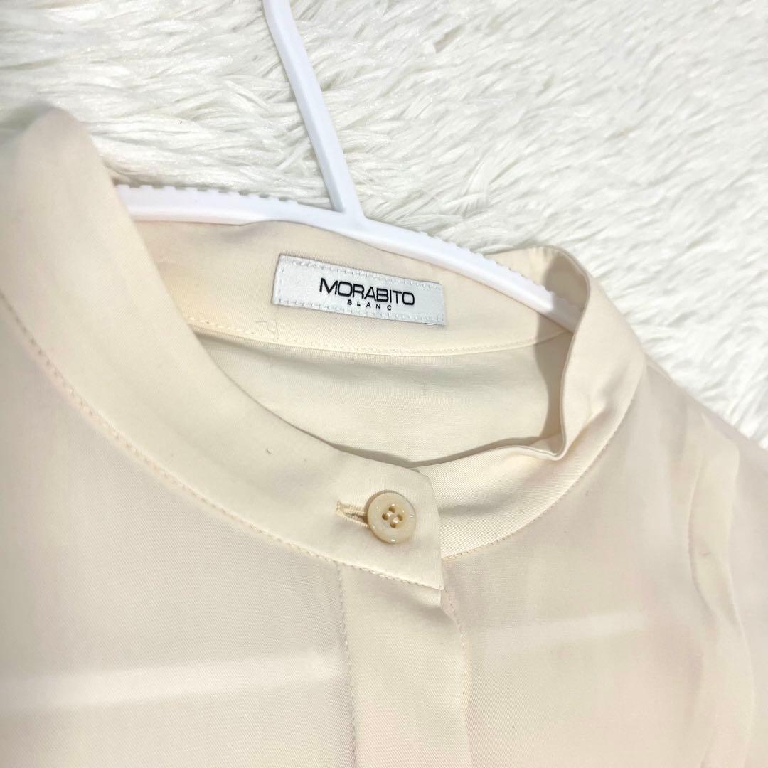 MORABITO BLANK モラビト　ブラウス　チュニック　キュプラ　38