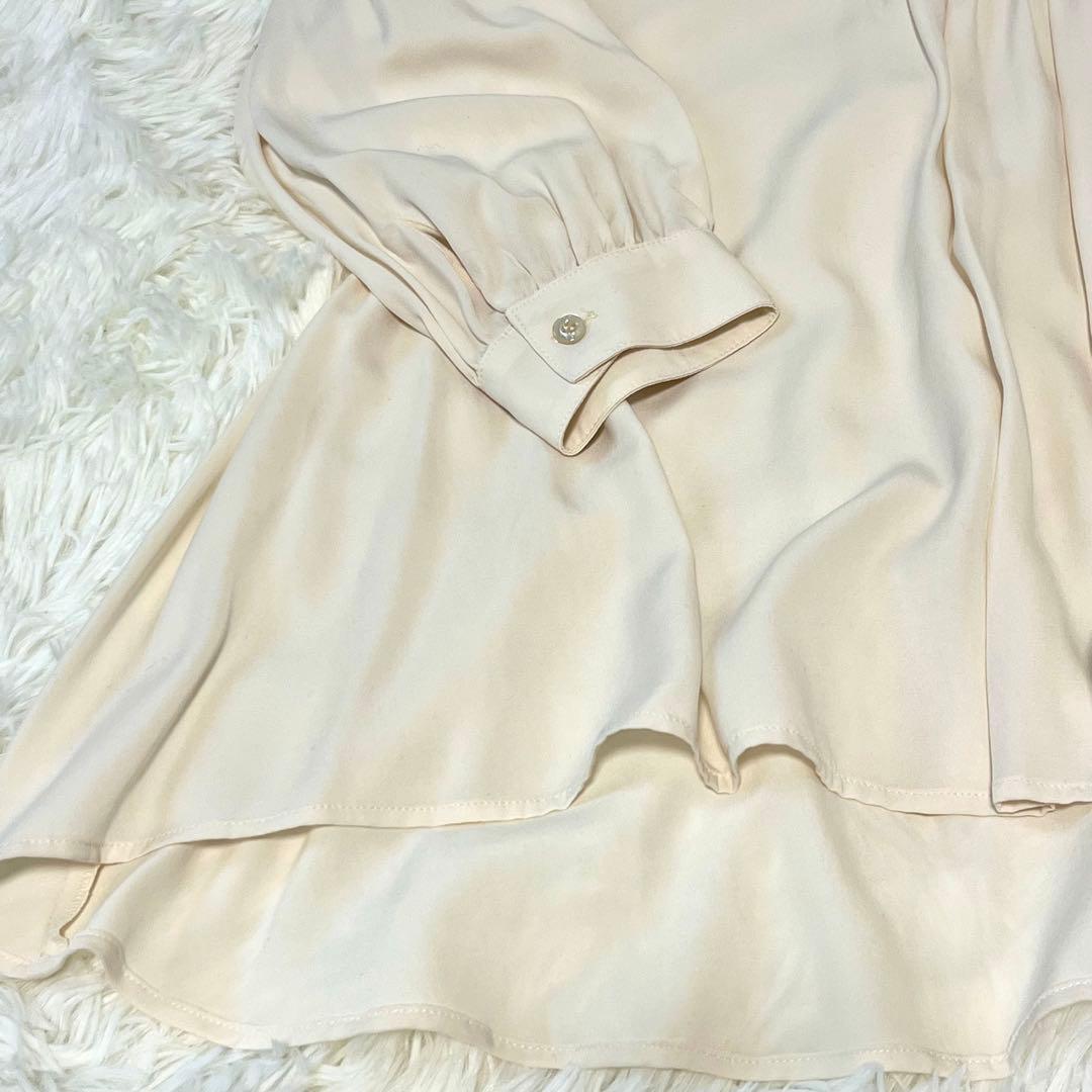 MORABITO BLANK モラビト　ブラウス　チュニック　キュプラ　38