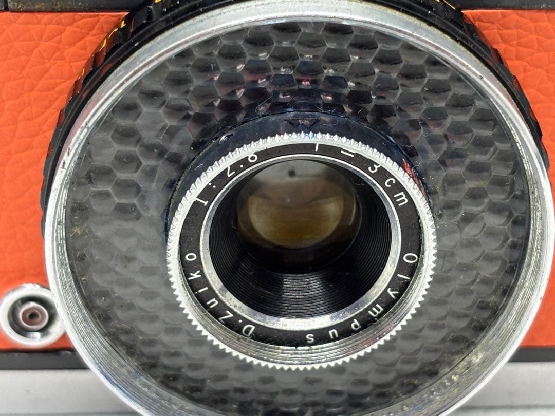 【動作良好】Olympus Pen EE-S ハーフサイズ 人気のオレンジ