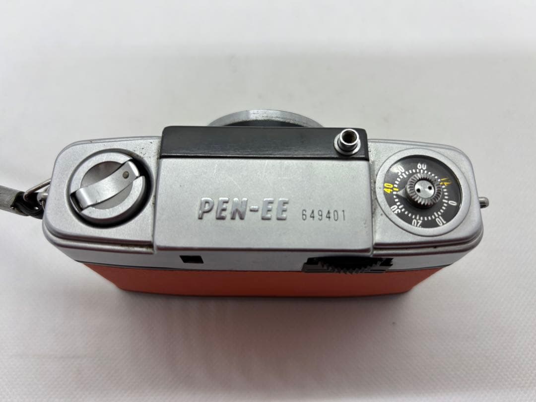 【動作良好】Olympus Pen EE-S ハーフサイズ 人気のオレンジ