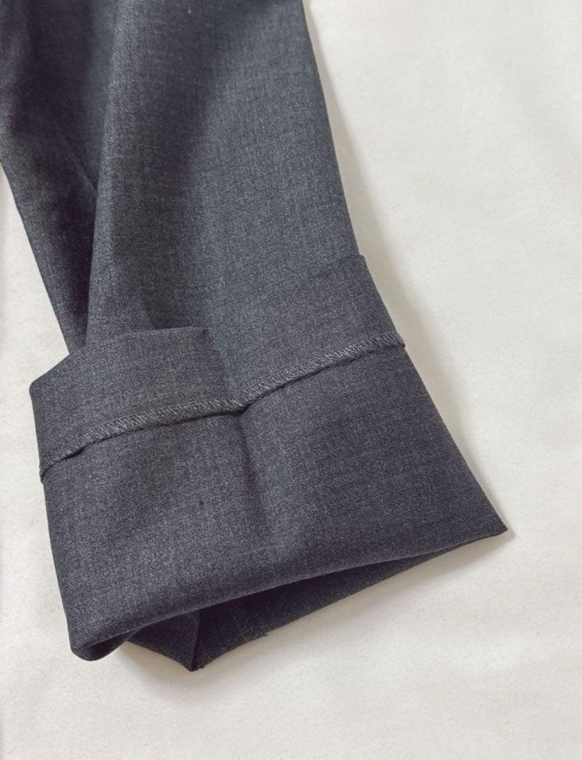 極美品✨【Ｒ by高橋リタ】ヘムライン バルーンヘム フレアブラウス