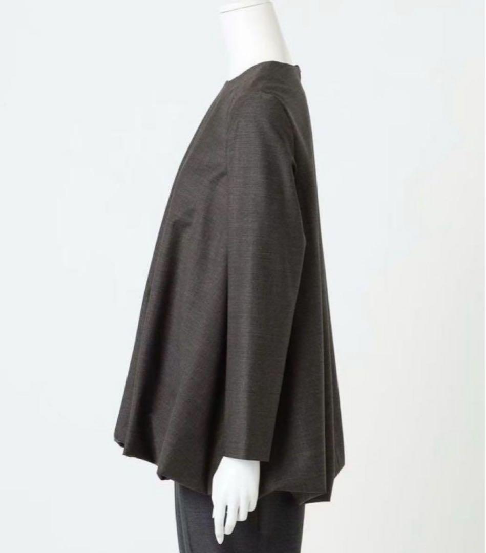 極美品✨【Ｒ by高橋リタ】ヘムライン バルーンヘム フレアブラウス