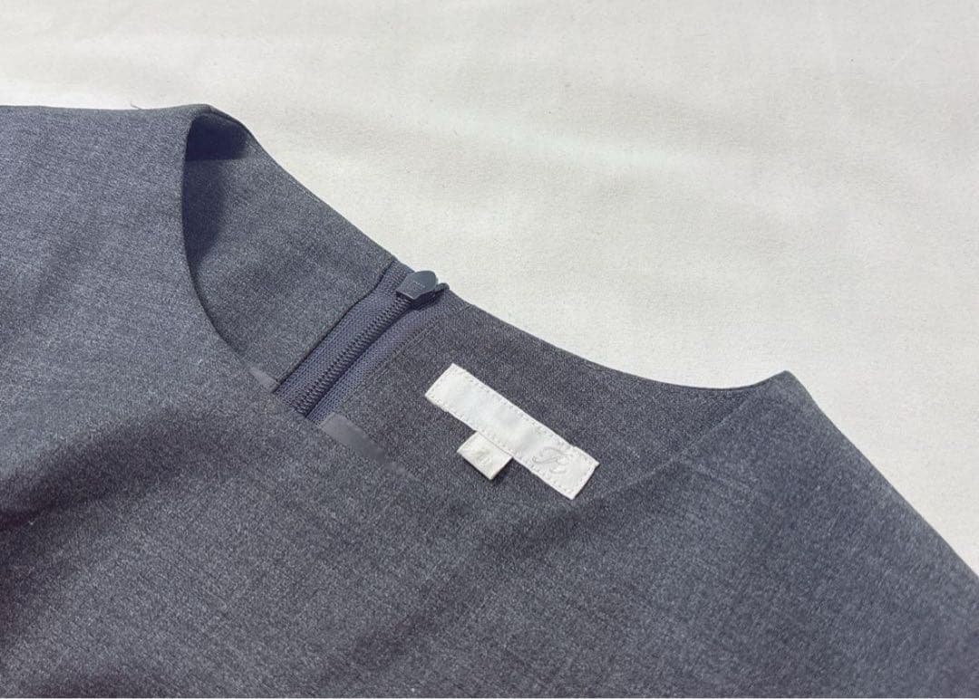 極美品✨【Ｒ by高橋リタ】ヘムライン バルーンヘム フレアブラウス