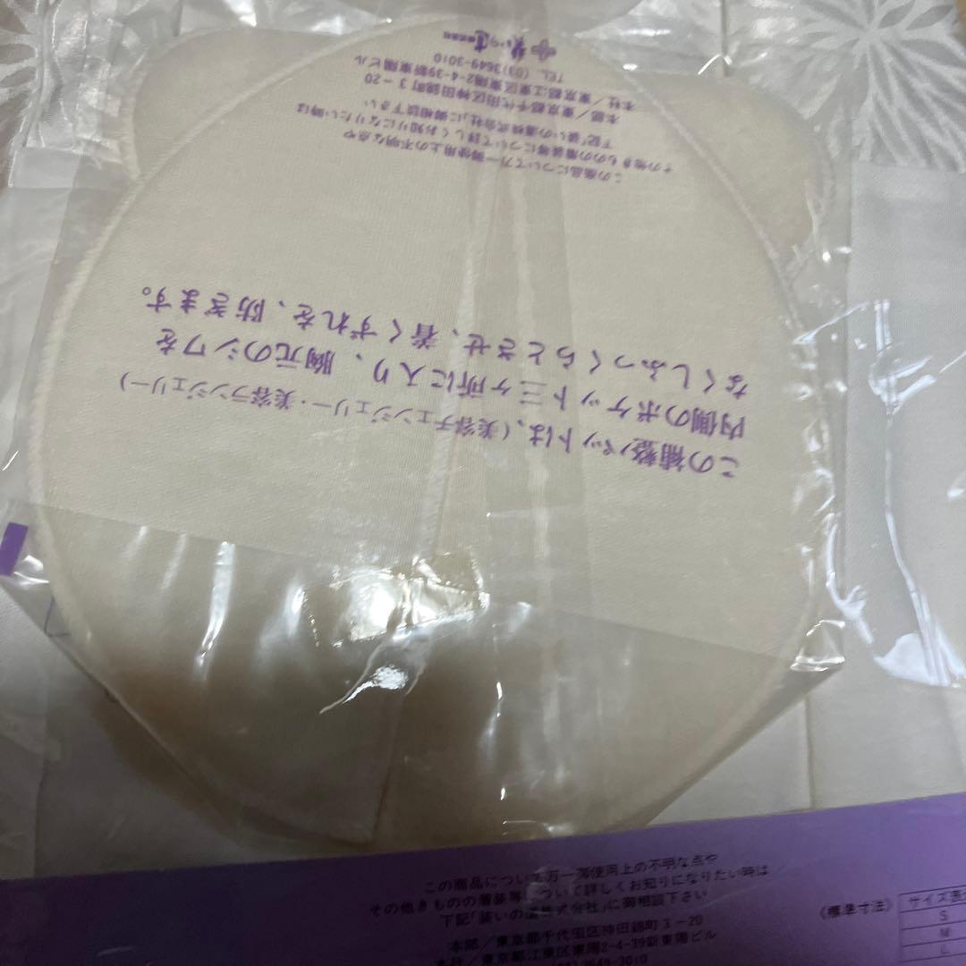 新品保管品　装道美容ランジェリー　L 小衿芯付き　補正パッド付き