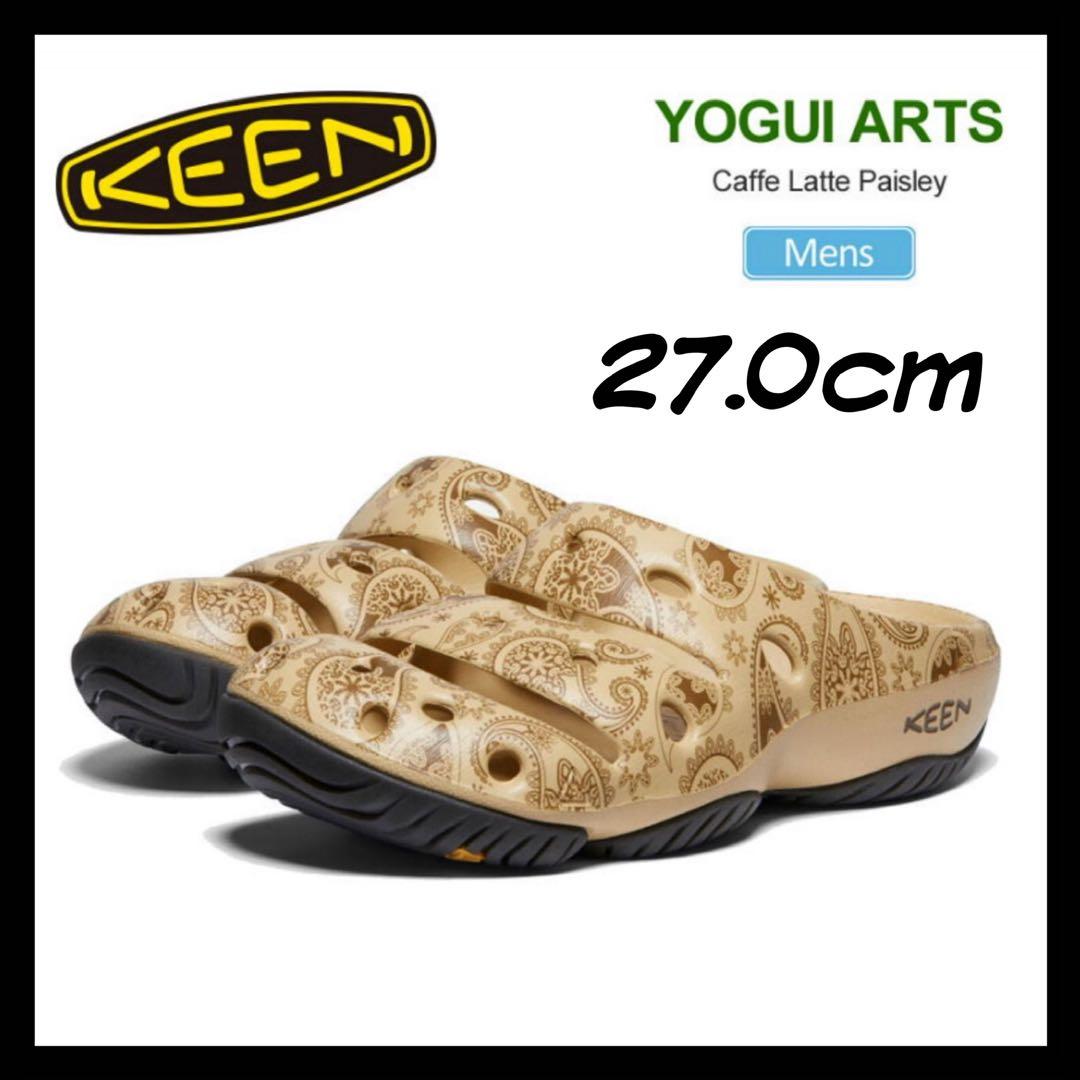 キーン KEEN ヨギ アーツ カフェラテペイズリー 27.0㎝
