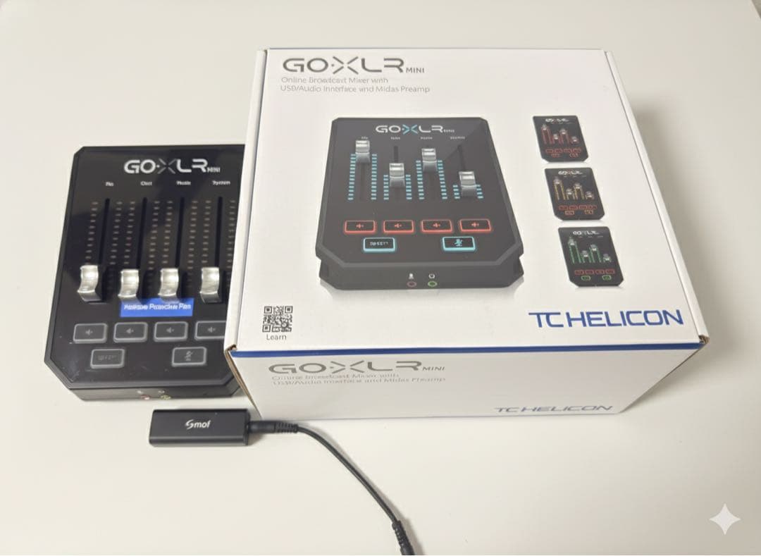 TC-HELICON GoXLR Mini 配信者向けオーディオインターフェース