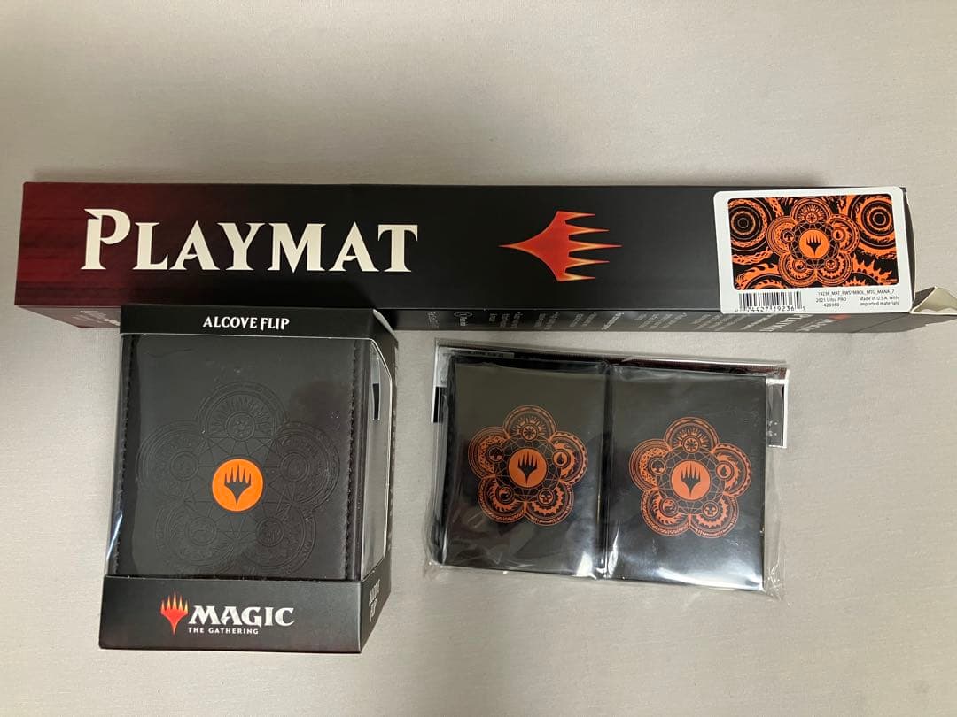 マナ7 プレイマット　デッキケース　スリーブ　セット　mtg