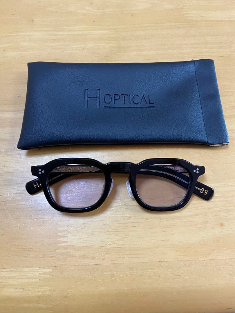 H OPTICAL H-09 サングラス 調光レンズ BLK-PT.GRY