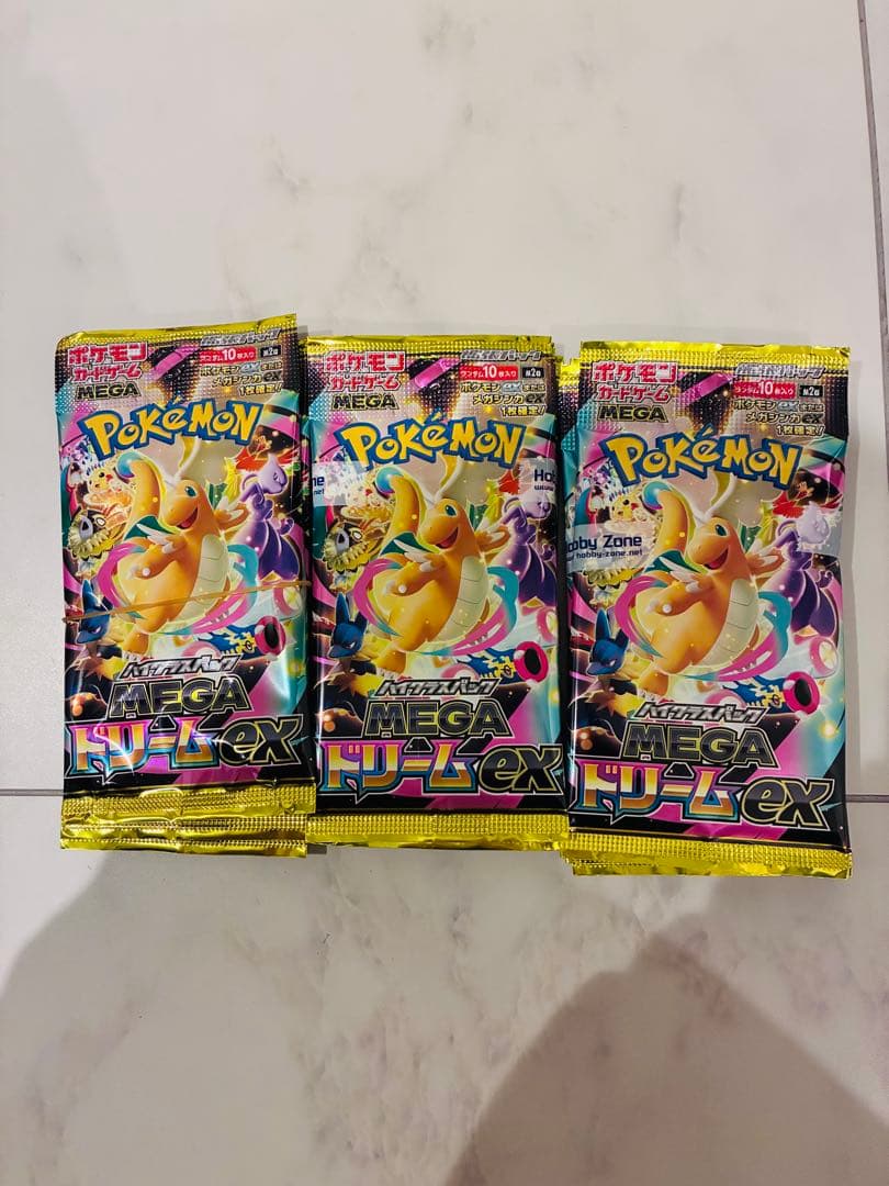 ポケモンカードゲーム MEGAドリームex メガドリーム13パック+5パック
