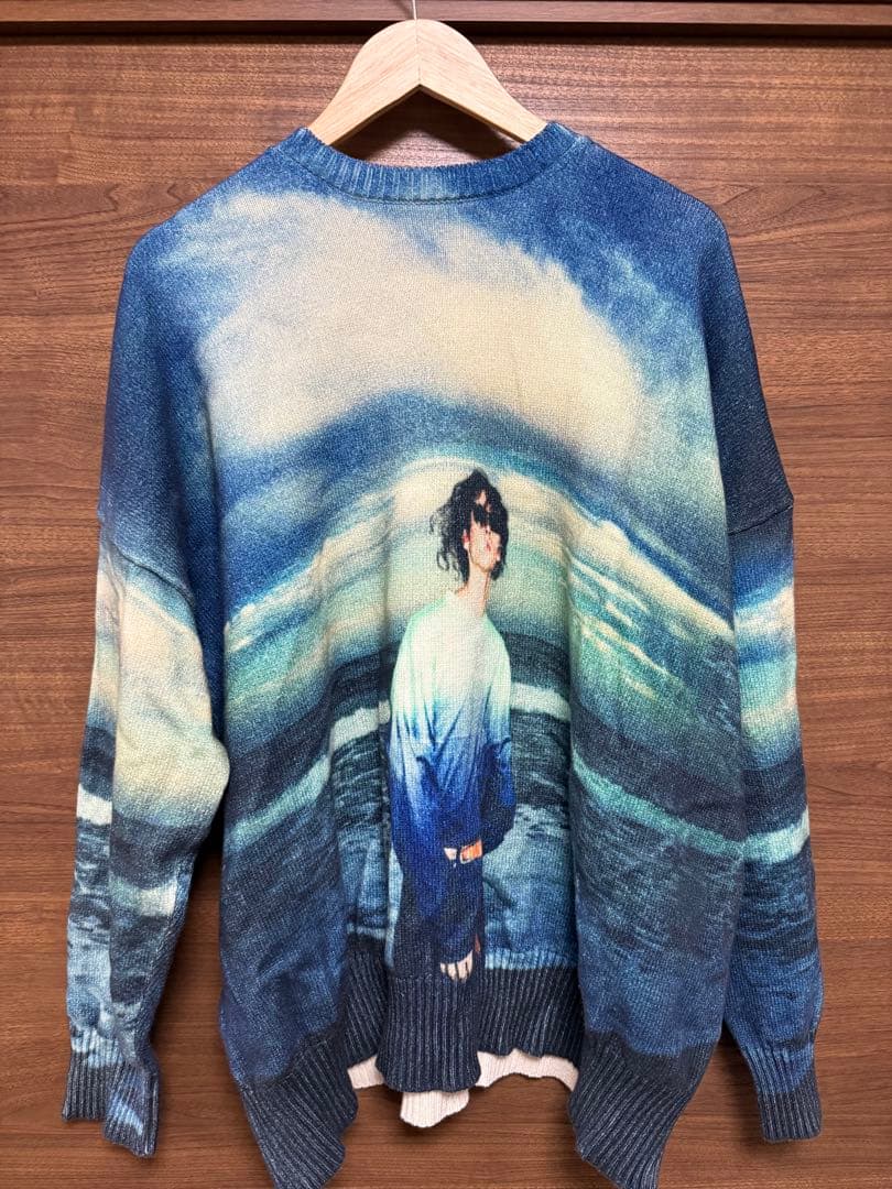 DAIRIKU 24aw Photo pullover Knit 美品　Lサイズ