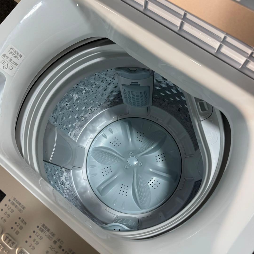 美品 東芝 洗濯機 AW-7GM4 7kg 2025年製 高年式 d5290