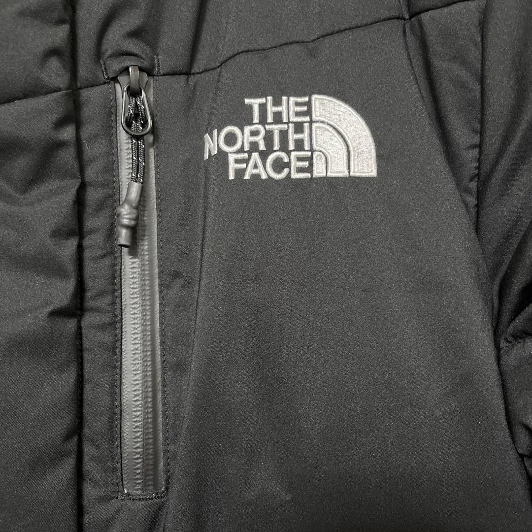 美品 ノースフェイス ロングダウンジャケット メンズS レディースL ブラック