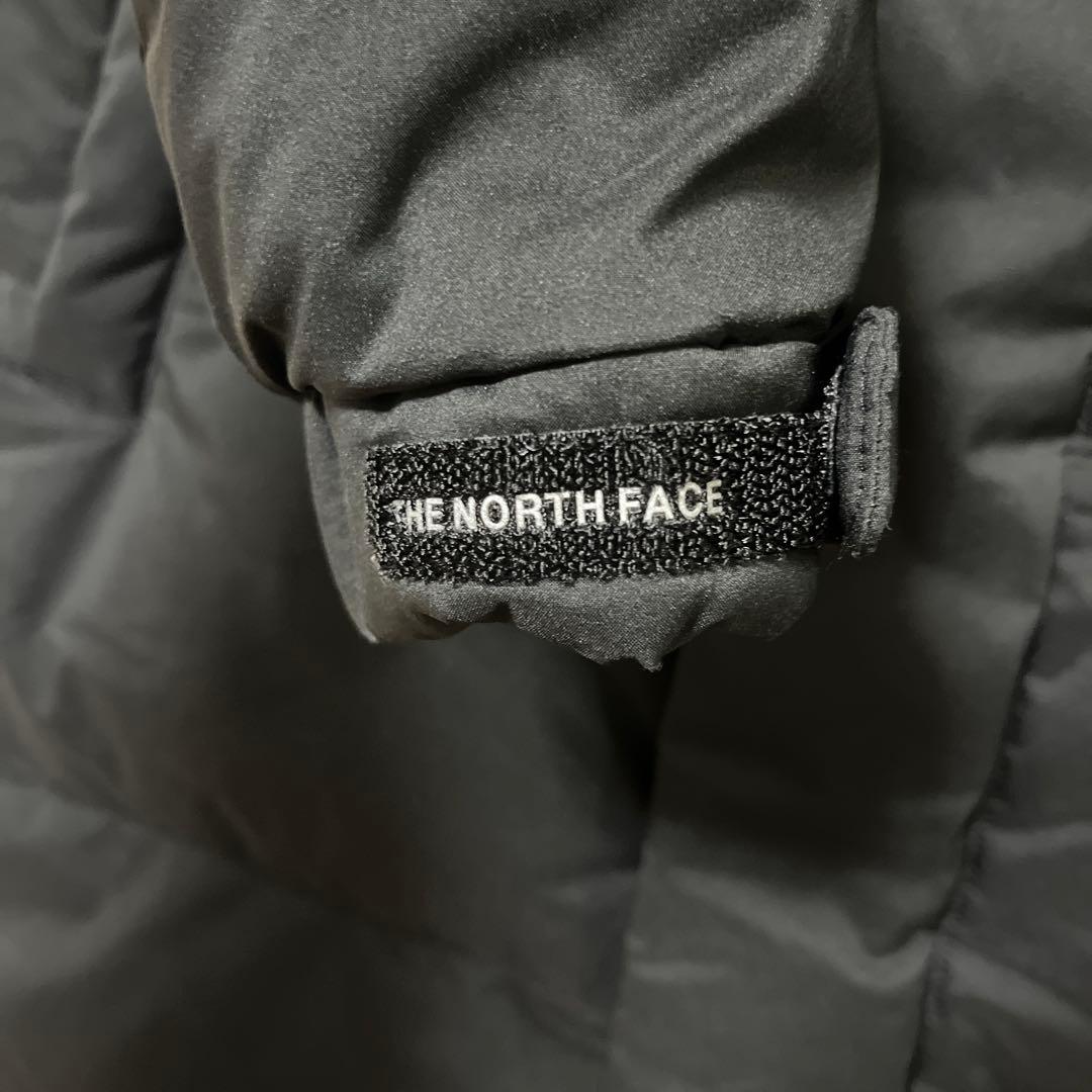 美品 ノースフェイス ロングダウンジャケット メンズS レディースL ブラック