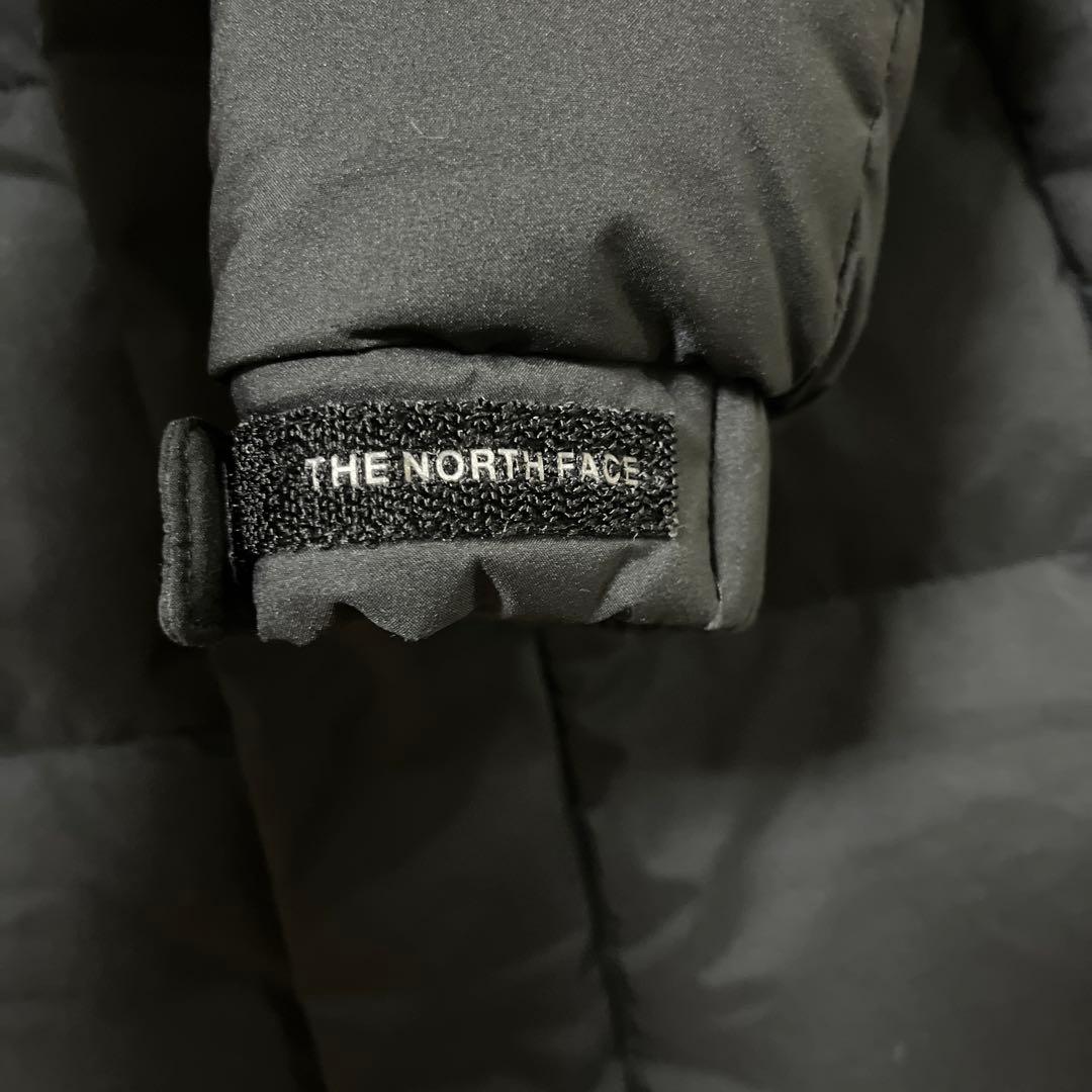 美品 ノースフェイス ロングダウンジャケット メンズS レディースL ブラック