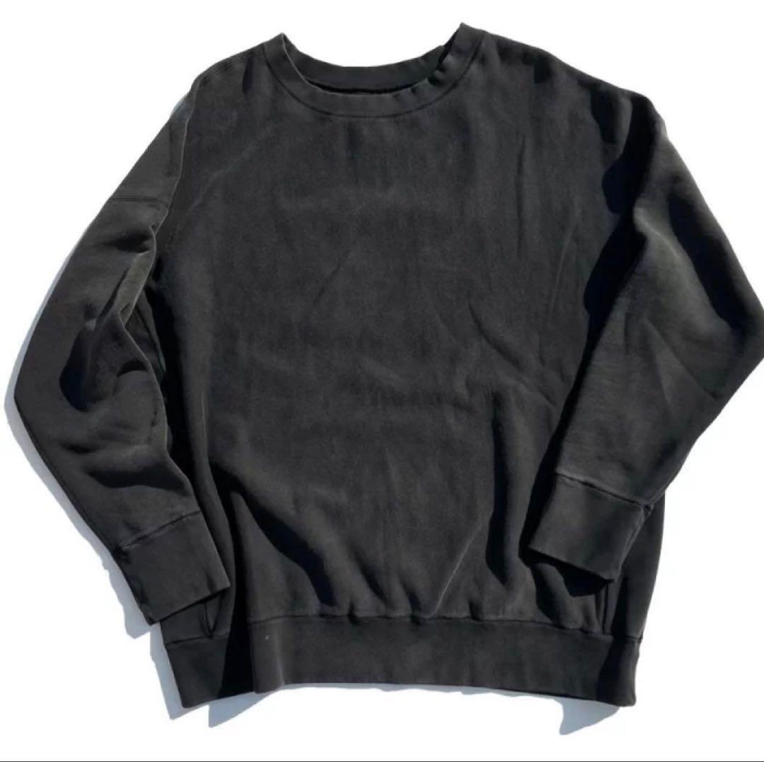 WAX(ワックス) / VINTAGE SWEAT SHIRTS - BLACK