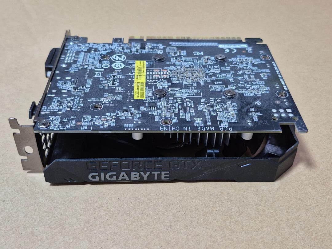 グラフィックボード・グラボ・ビデオカード GIGABYTE GeForce GTX 1650 GV-N1656OC-4GD