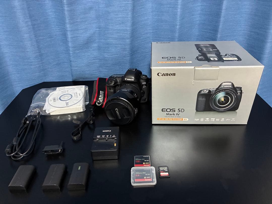 【CF•SD•フィルター付】EOS 5D IV+EF 24-105mm F4