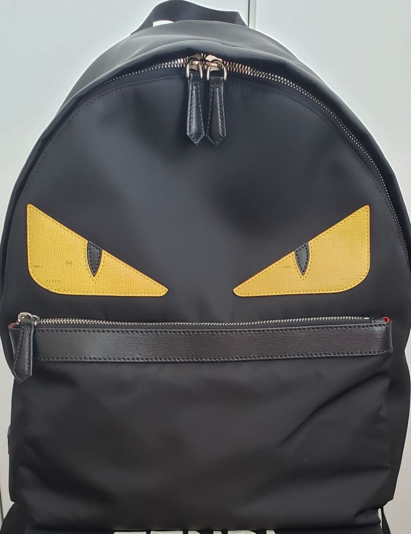 FENDI フェンディ モンスターバックパック 黒