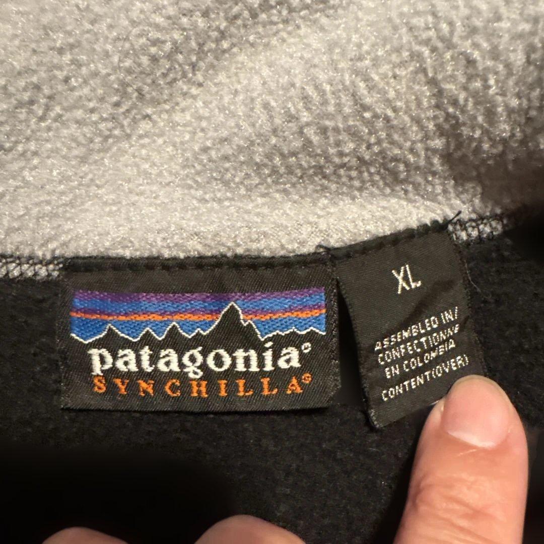 極美品patagonia シンチラベスト 00sブラック