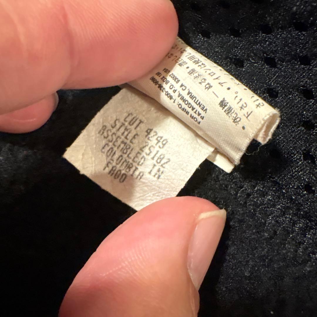 極美品patagonia シンチラベスト 00sブラック