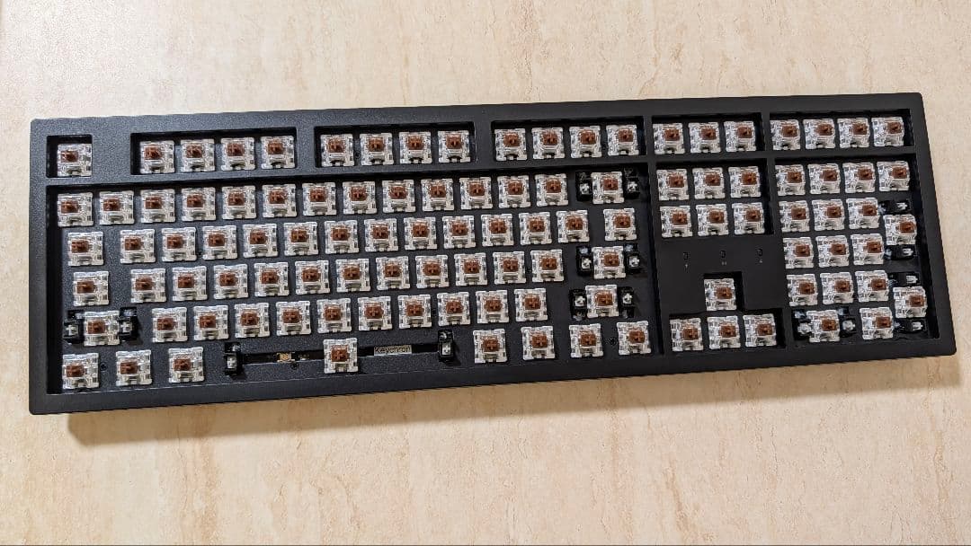 Keychron K10 Max US配列 フルサイズワイヤレスキーボード 茶軸