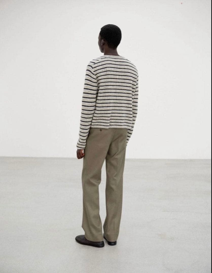 パンツ 25AW AURALEE LIGHT MELTON NARROW SLACKS