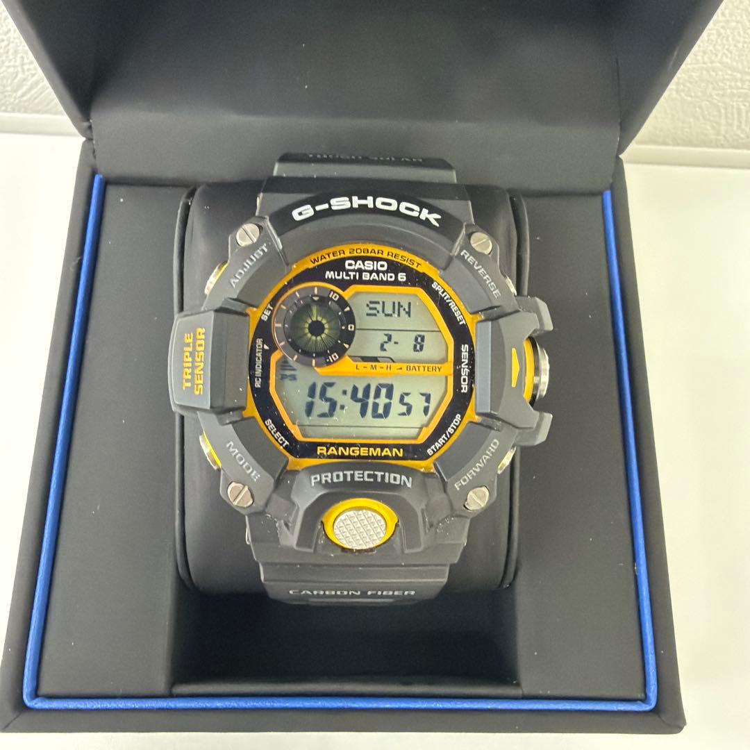 G-SHOCK RANGEMAN ブラック/イエロー