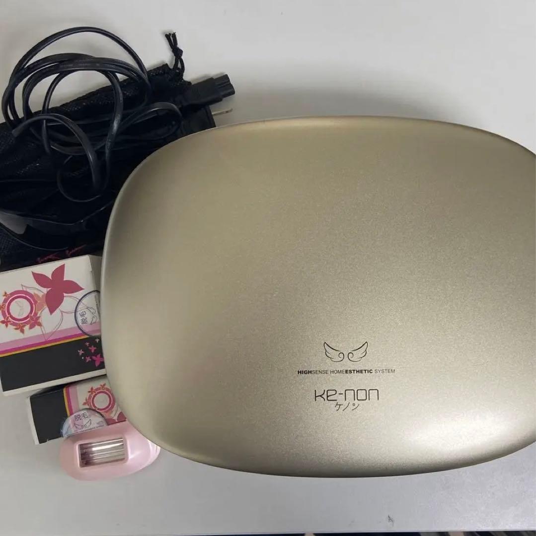 ケノン 脱毛器 v6.3 新品エクストラ2個付属 ke-non