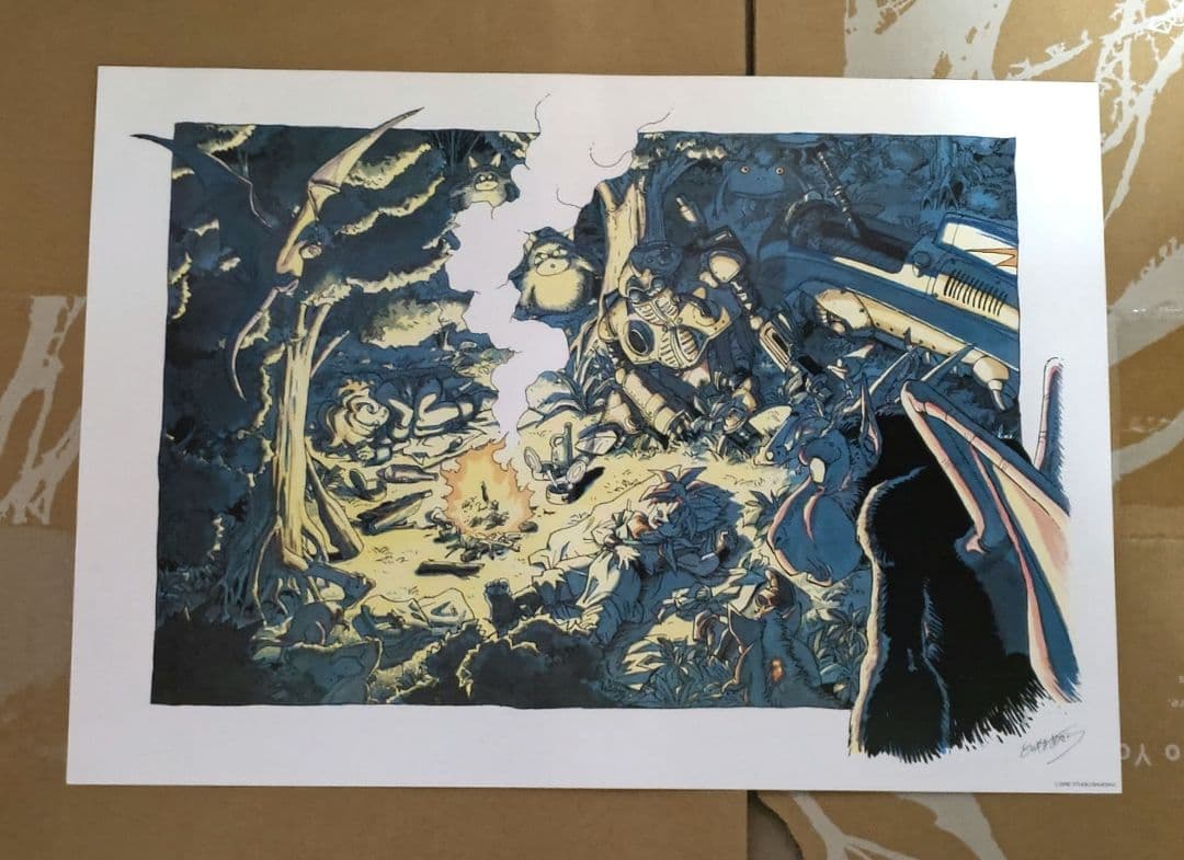 h*_様 鳥山明の世界展　クロノトリガー　複製原画 B4サイズ