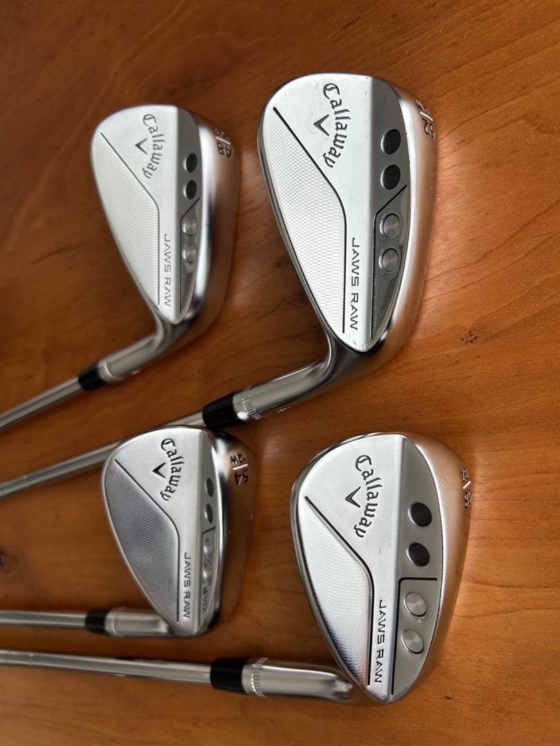 キャロウェイ JAWS RAW ウェッジ 4本セット