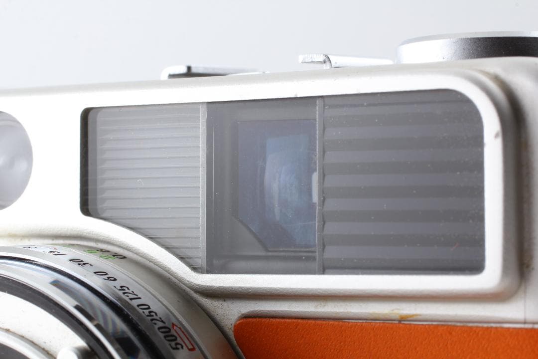 【整備済　美品】キャメル Canon Demi EE17 露出計OK #1322