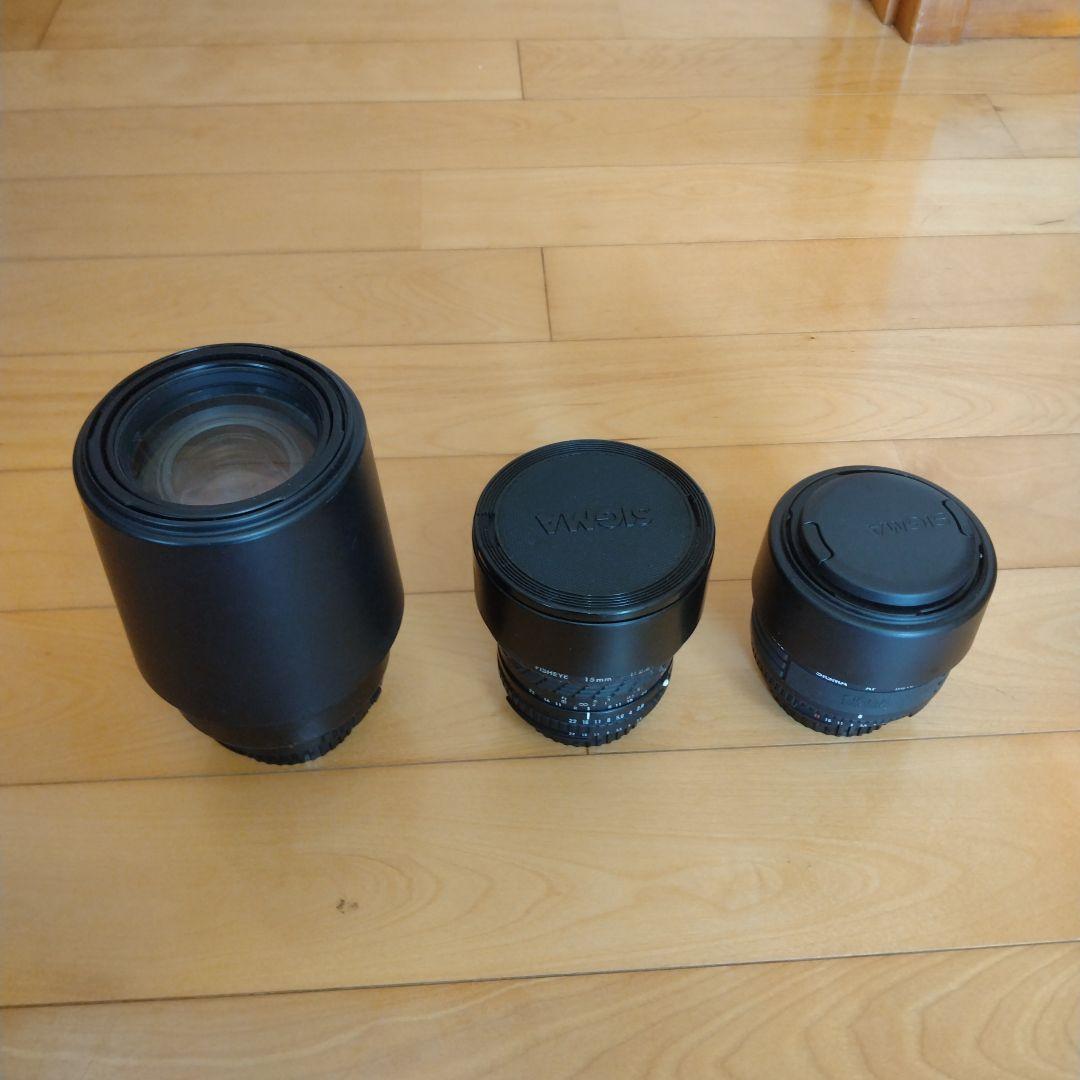 一眼レフカメラセット　NikonF3、NikonF801S, アクセサリー