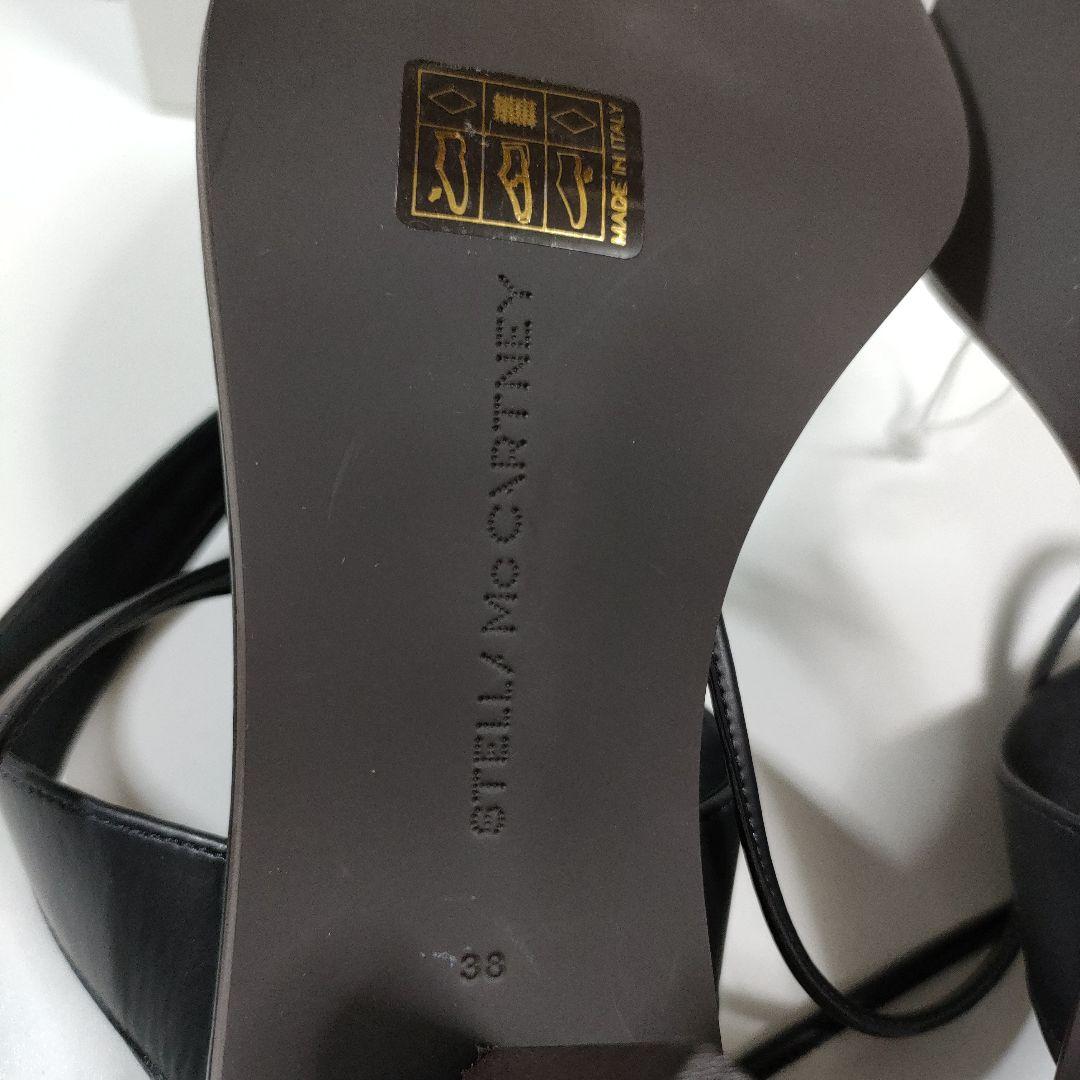 38サイズ24.5cm 〜25cmステラマッカートニー　厚底サンダル　ミュール