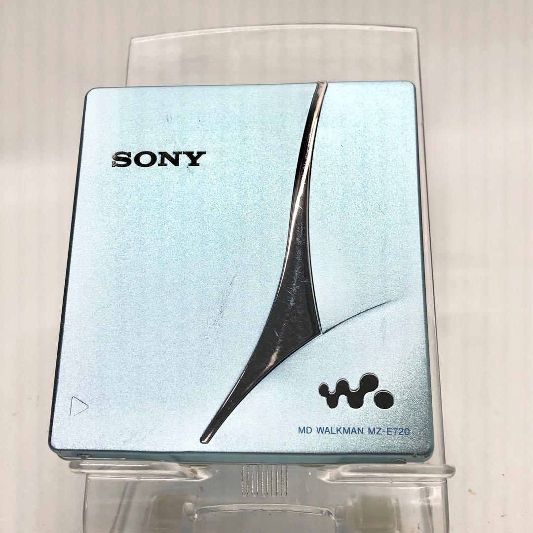 SONY ソニー MZ-E720（L）ブルー ポータブルミニディスクプレーヤー