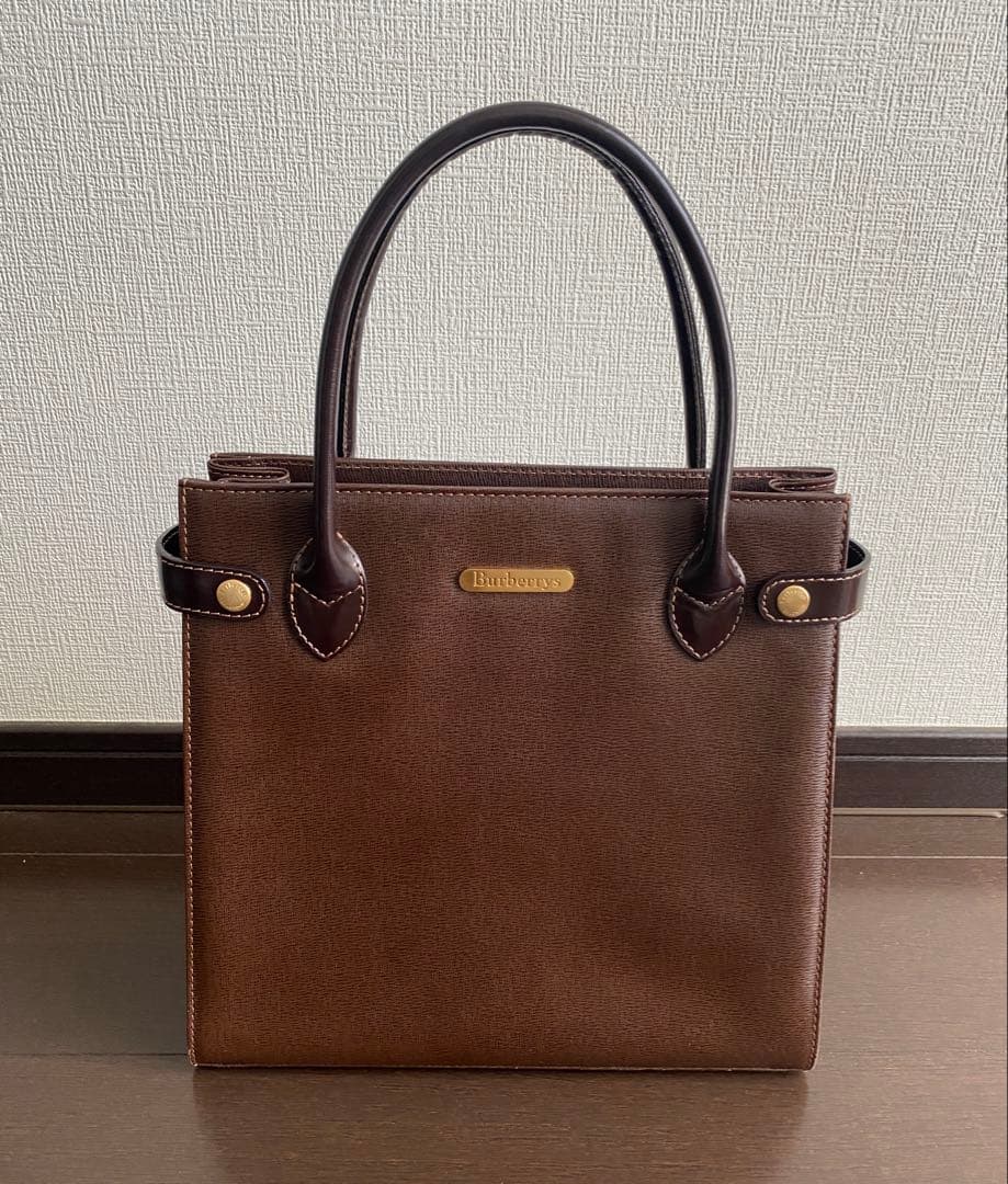 BURBERRY バーバリー レザービジネスバッグ