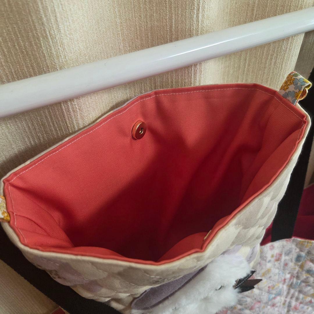 ●いちご●●親子もふもふシマエナガ　トートバッグ